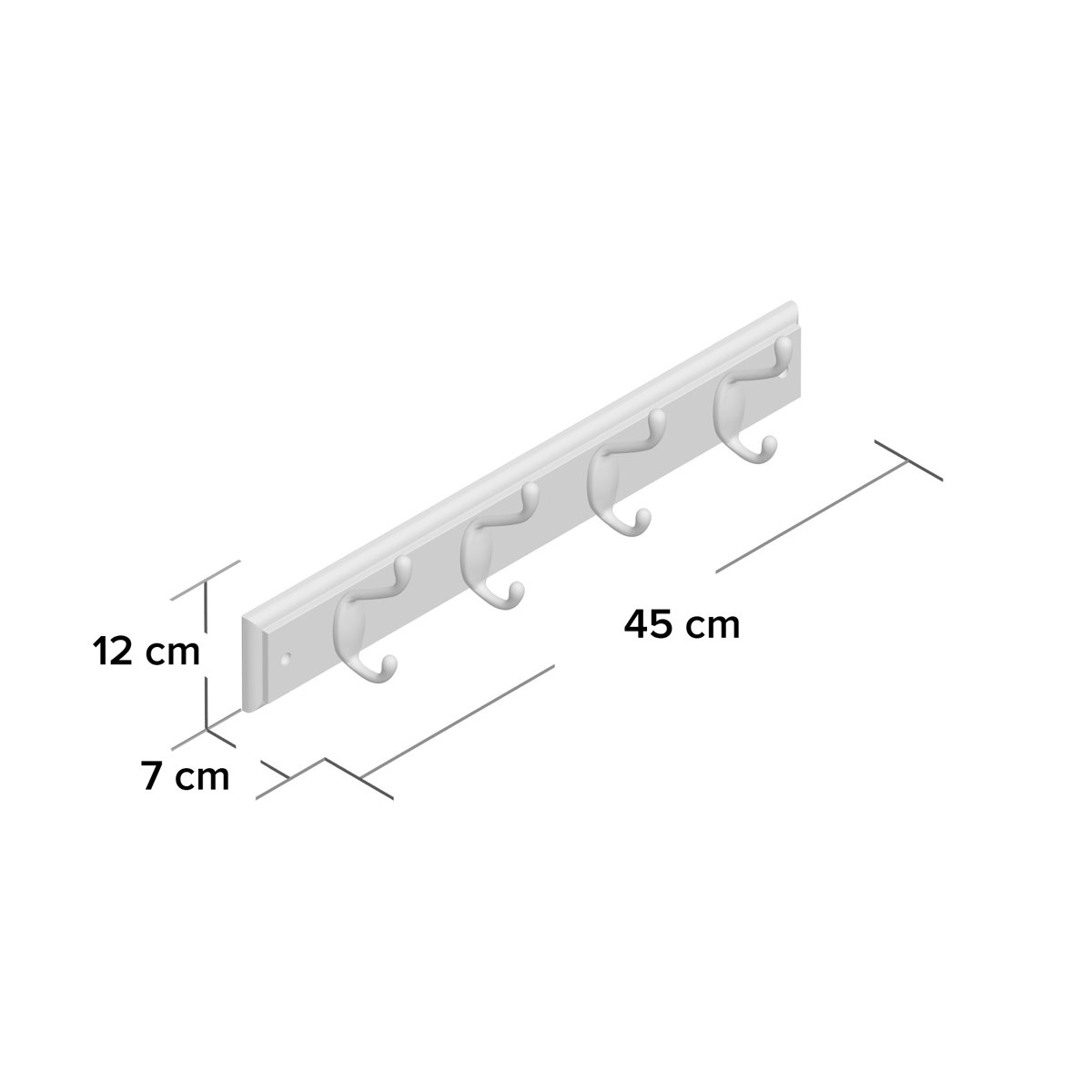 Brambly Cottage Lustig Wal Mounted Coat Rack & Reviews Wayfair.co.uk